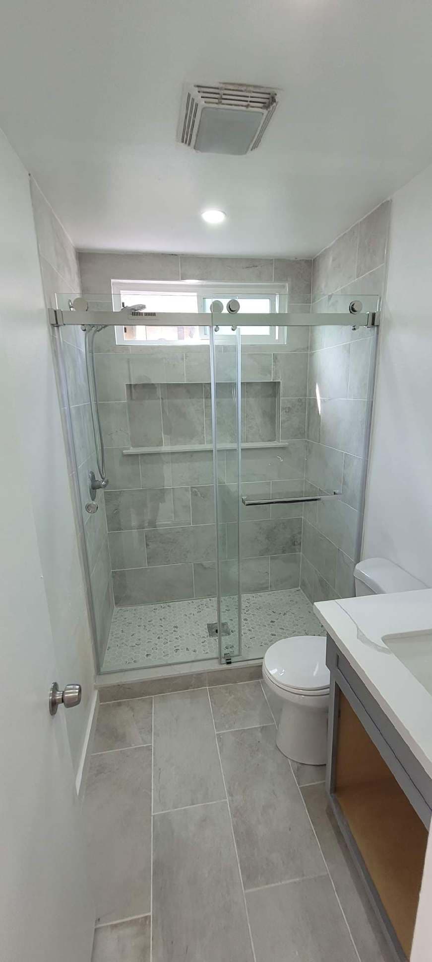 Gallery photos for Sleek and Modern Bathroom Transformation: Image #1